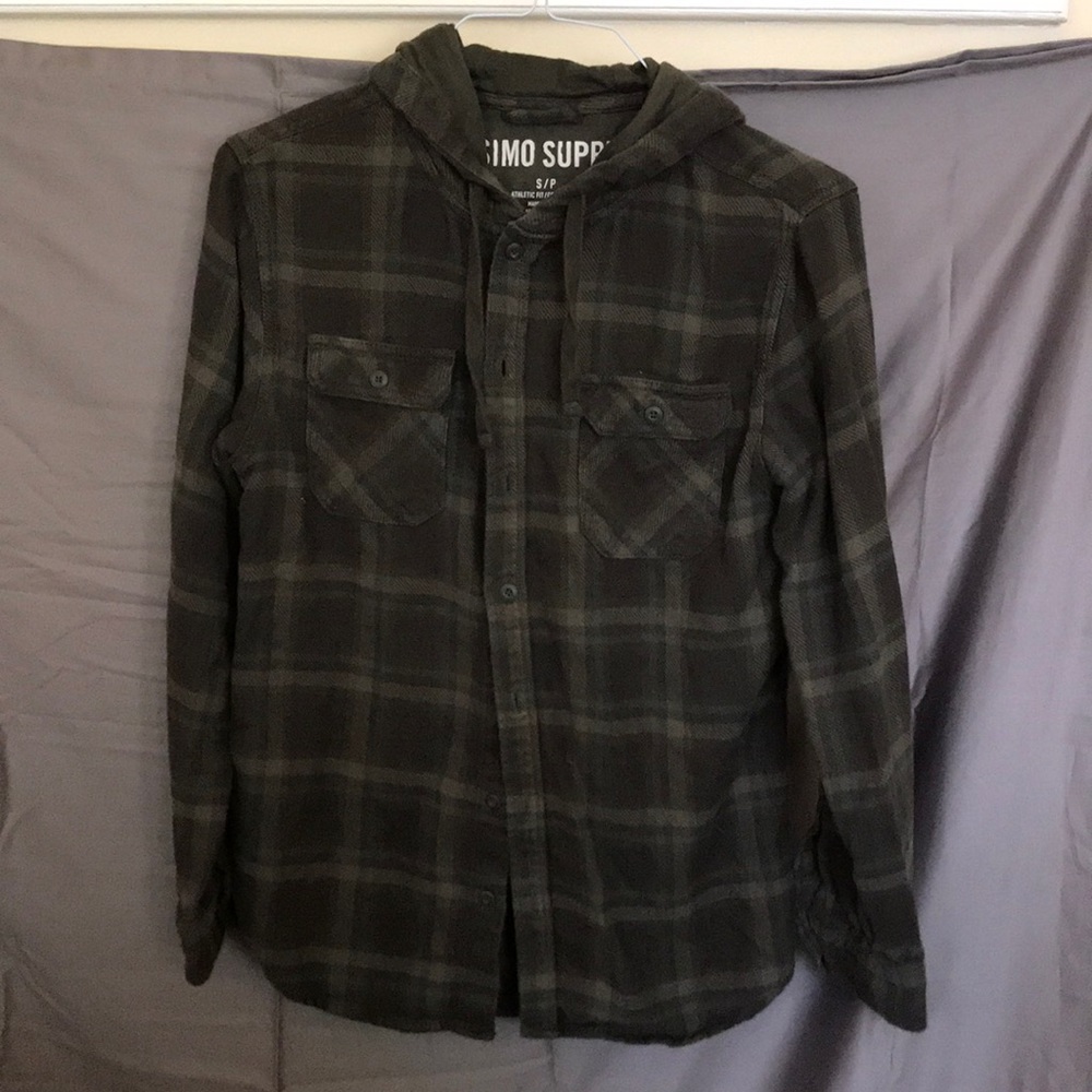 Flannel Plaid button-down